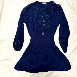 Navy Ramy Brook Dress - size small